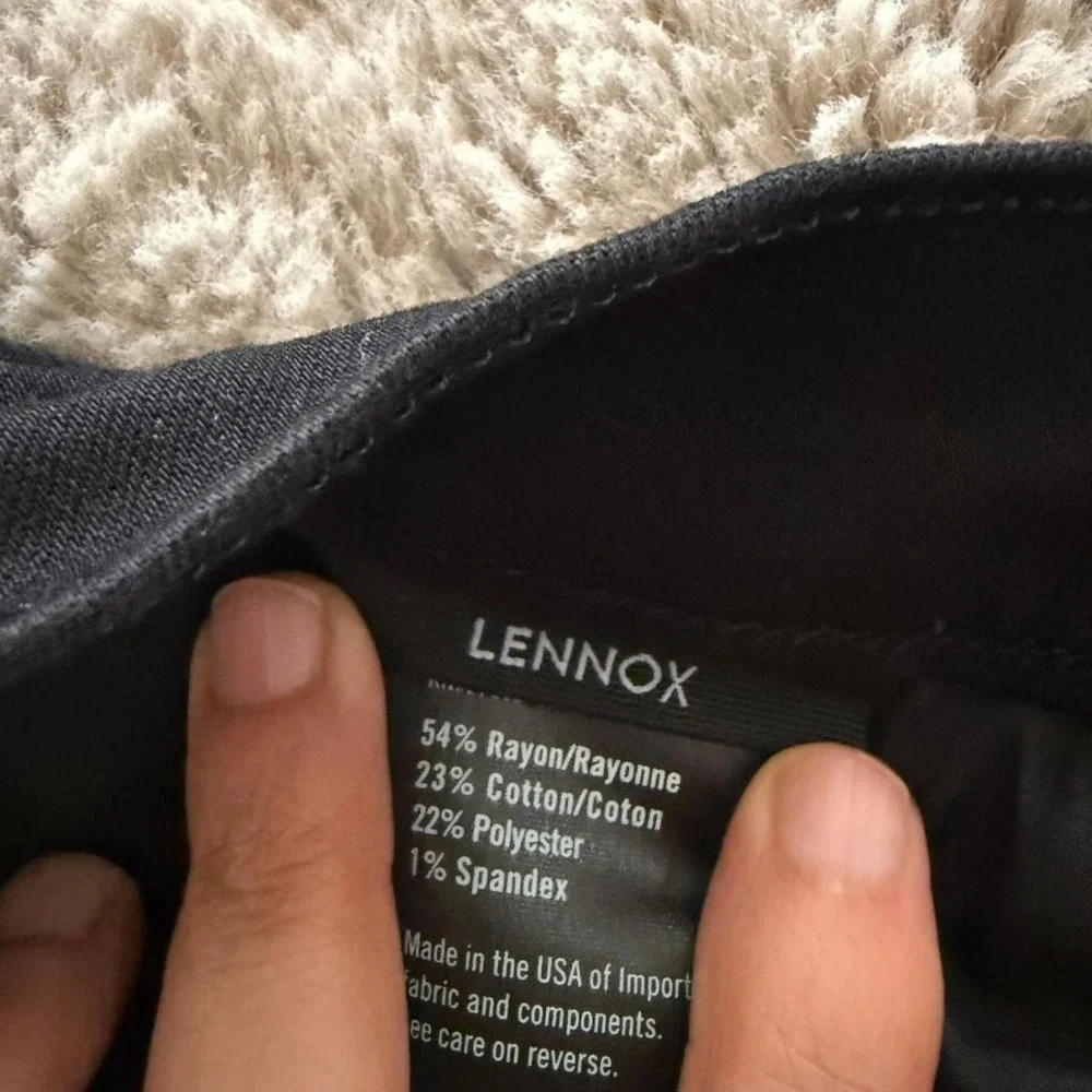 Paige Jeans Mens Size 31x29 Black Lennox Slim Fit Stretch Classic Preppy‎